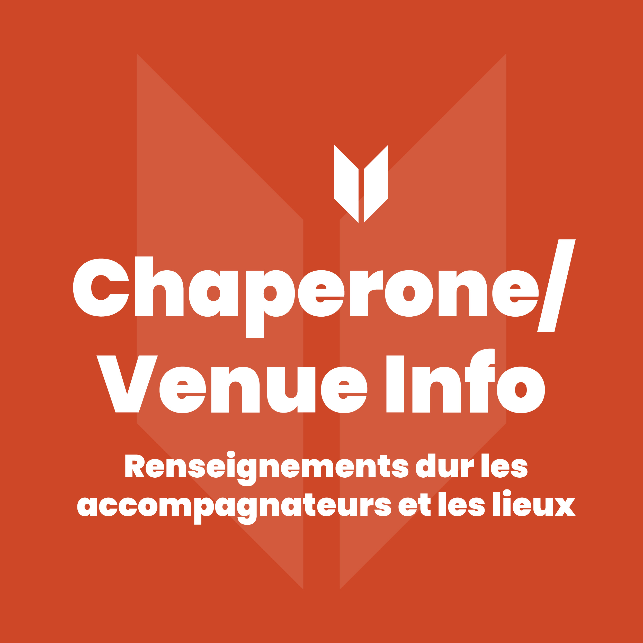 chaperone-venue-information